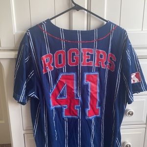 Captain America Steve Rogers baseball jersey